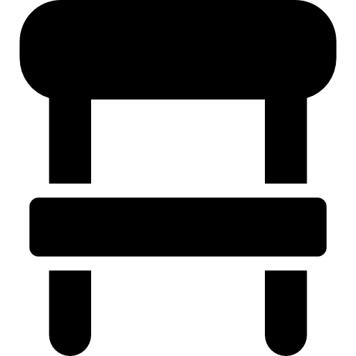 stuhl Basic Rounded Filled icon