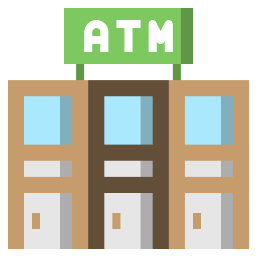 geldautomat Surang Flat icon