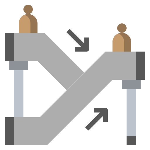 Escalator Surang Flat icon