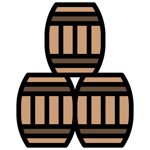 Barrel Surang Lineal Color icon
