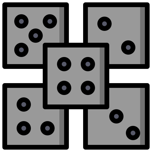 Dados Surang Lineal Color icono