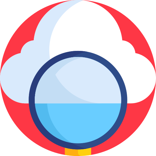 zoekopdracht Detailed Flat Circular Flat icoon