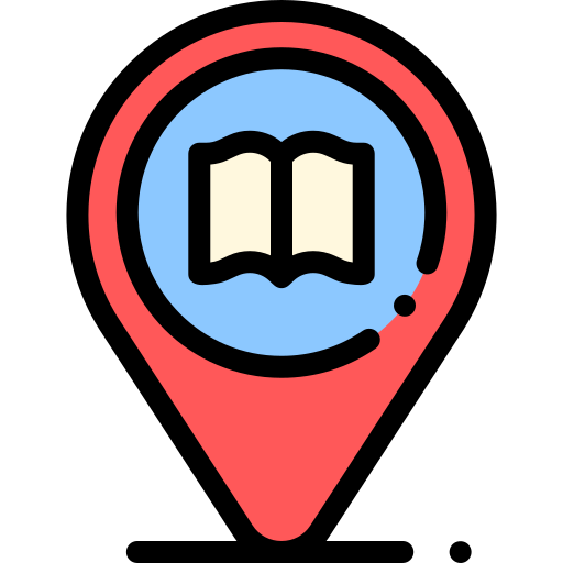 bibliothek Detailed Rounded Lineal color icon