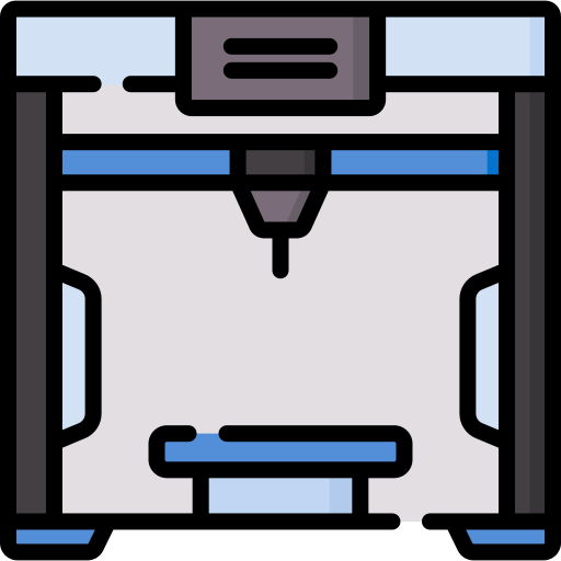 3d printing Special Lineal color icon