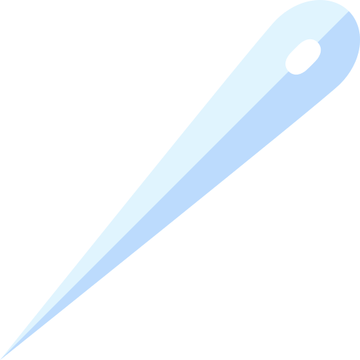 Needle Basic Straight Flat icon