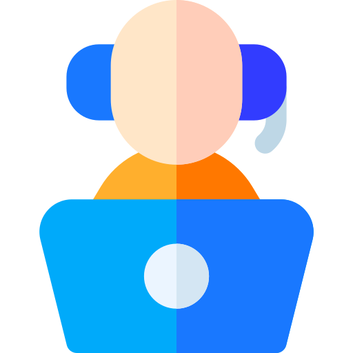 운영자 Basic Rounded Flat icon