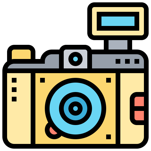 카메라 Meticulous Lineal Color icon