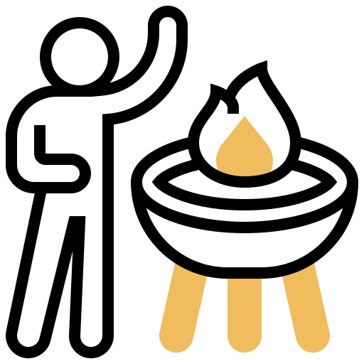 Barbacoa Meticulous Yellow shadow icono