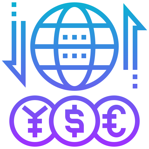 通貨 Meticulous Gradient icon