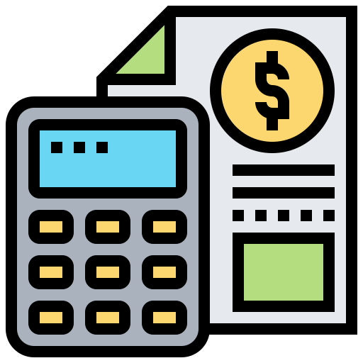 Accounting Meticulous Lineal Color icon