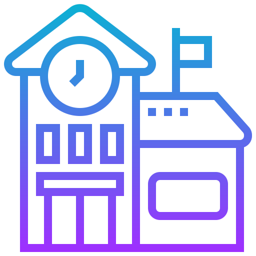 school Meticulous Gradient icoon