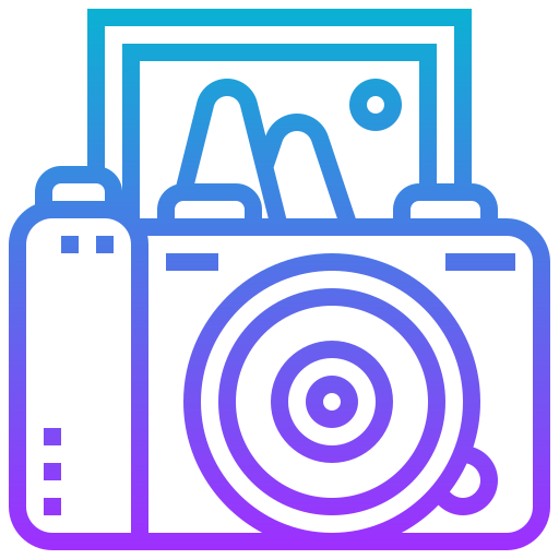 카메라 Meticulous Gradient icon