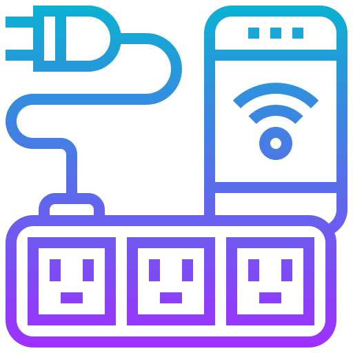Power strip Meticulous Gradient icon