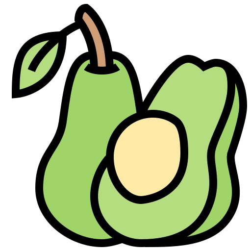 Avocado Meticulous Lineal Color icon
