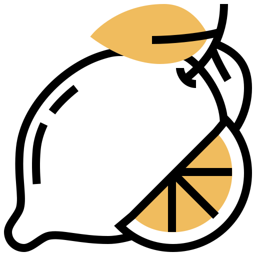 cytrynowy Meticulous Yellow shadow ikona