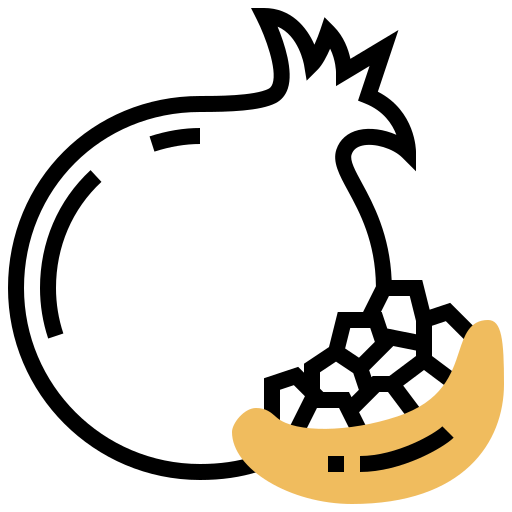 granaatappel Meticulous Yellow shadow icoon