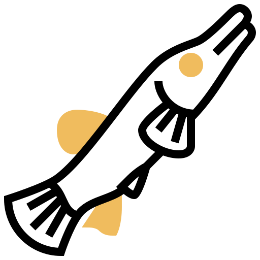 물고기 Meticulous Yellow shadow icon