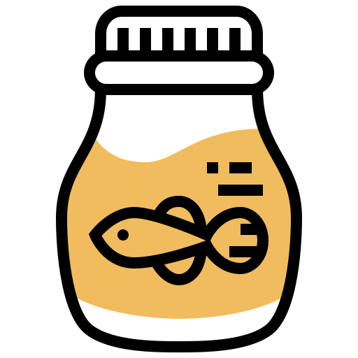 생선 요리 Meticulous Yellow shadow icon