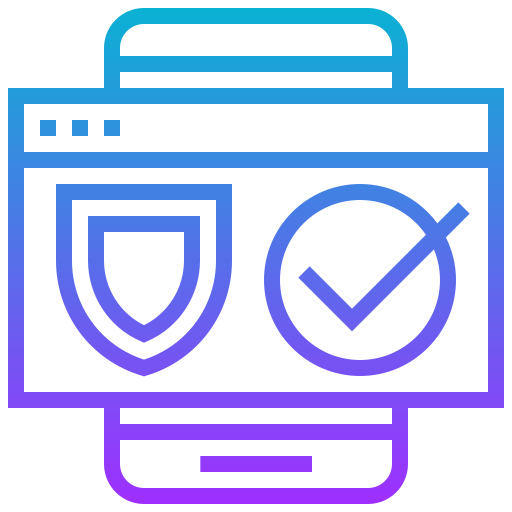 Protection Meticulous Gradient icon
