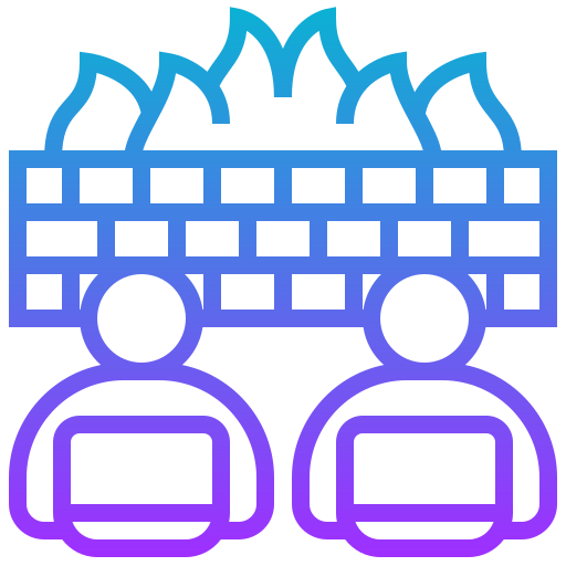 firewall Meticulous Gradient icon