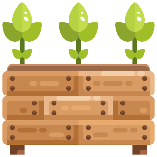 planten Justicon Flat icoon