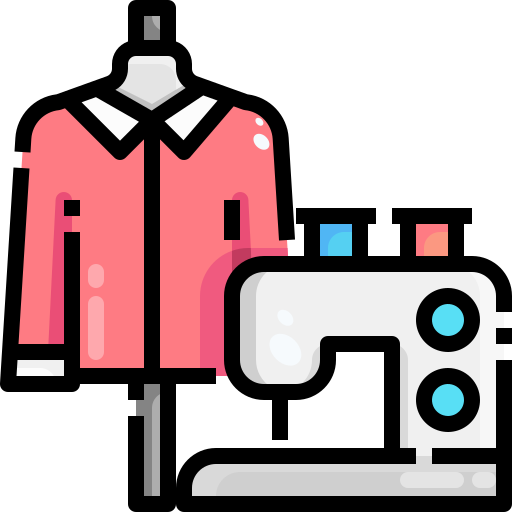 máquina de coser Justicon Lineal Color icono