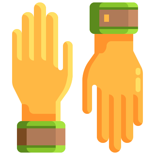 Glove Justicon Flat icon