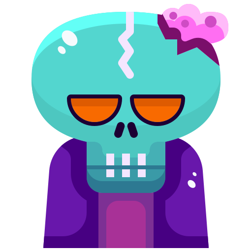 Zombie Justicon Flat icon
