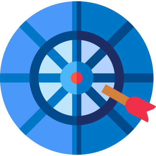 Bullseye Basic Straight Flat icon