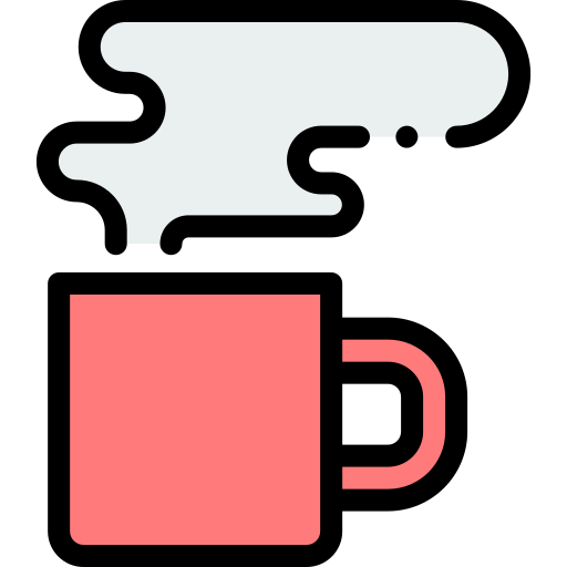 コーヒーマグカップ Detailed Rounded Lineal color icon