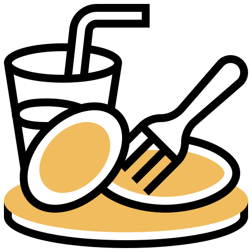 Meal Meticulous Yellow shadow icon