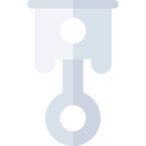Поршень Basic Rounded Flat иконка