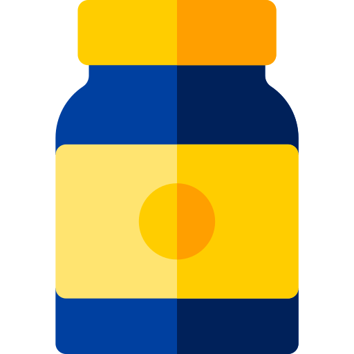 vitaminas Basic Rounded Flat icono