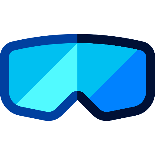 Goggles Basic Rounded Flat icon