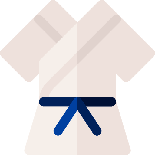 Martial art Basic Rounded Flat icon