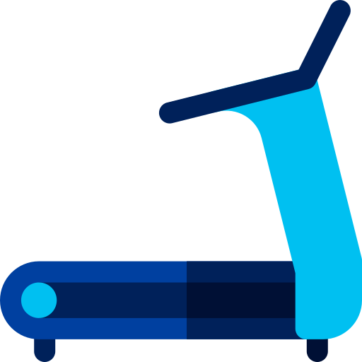 Treadmill Basic Rounded Flat icon
