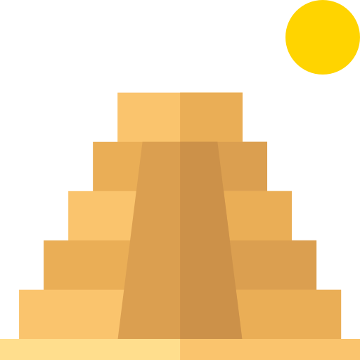 pyramide Basic Straight Flat Icône