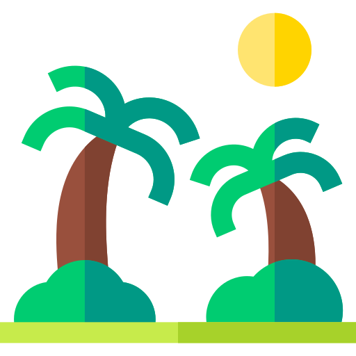 Jungle Basic Straight Flat icon