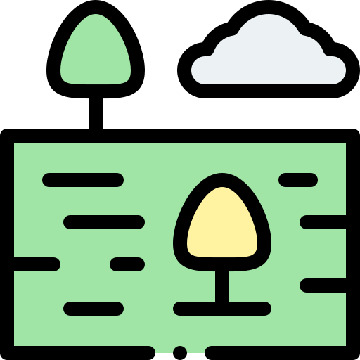 Prairie Detailed Rounded Lineal color icon
