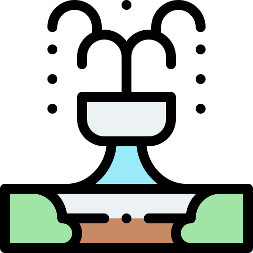 fonte Detailed Rounded Lineal color Ícone