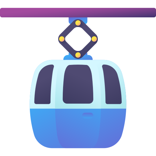케이블카 3D Color icon