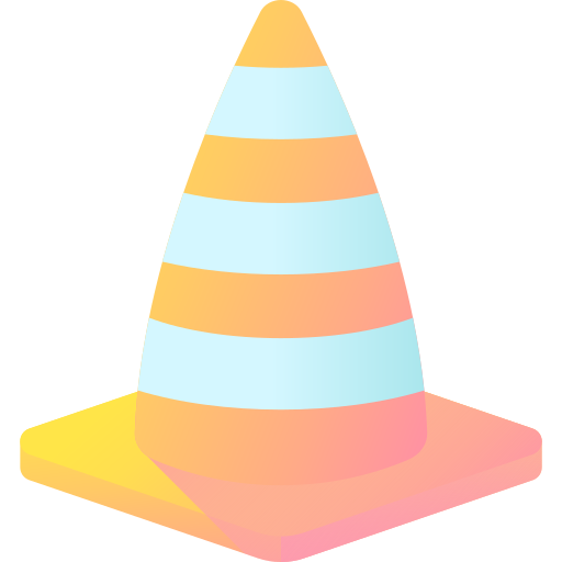 Cone 3D Color icon