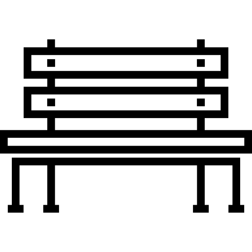 Bench Detailed Straight Lineal icon
