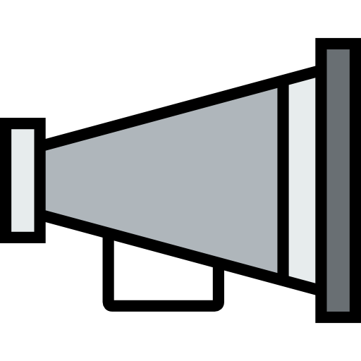 alto-falante Detailed Straight Lineal color Ícone