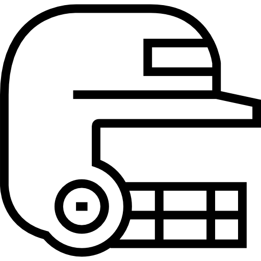 Шлем Detailed Straight Lineal иконка