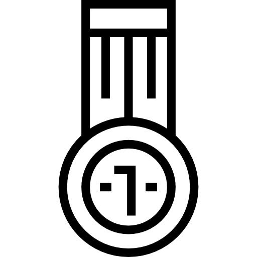 メダル Detailed Straight Lineal icon