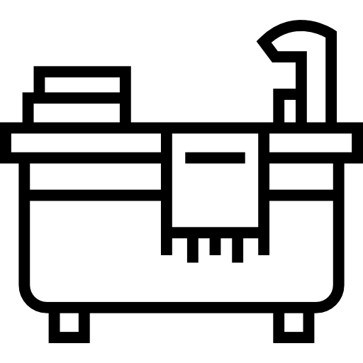 Ванна Detailed Straight Lineal иконка