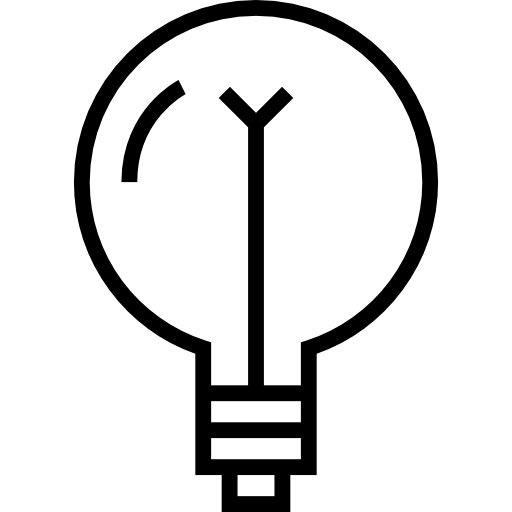 Light bulb Detailed Straight Lineal icon