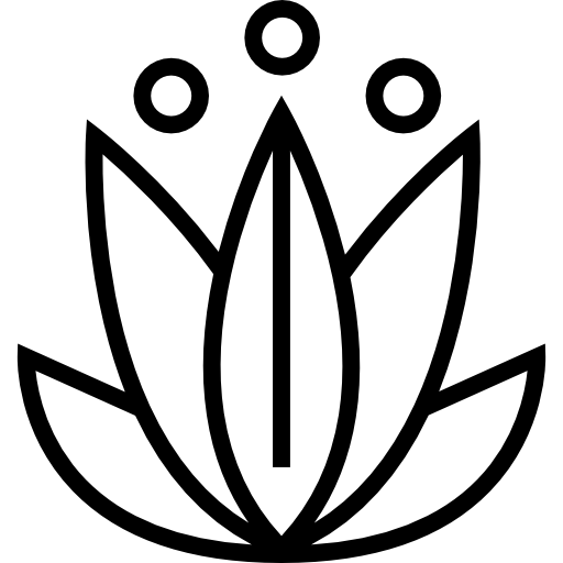 Lotus Detailed Straight Lineal icon
