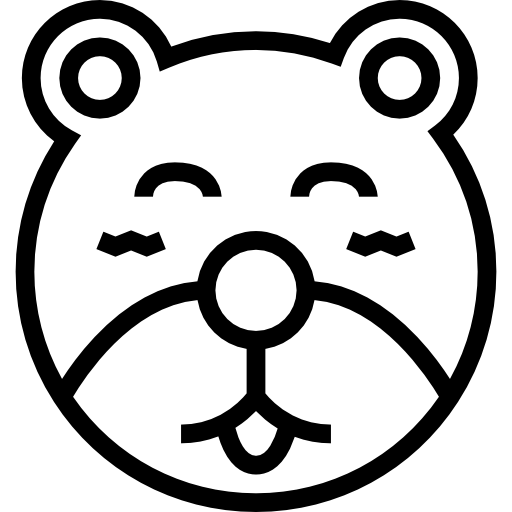 Teddy bear Detailed Straight Lineal icon
